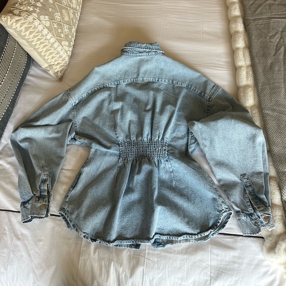 Zara Denim Overshirt - Picture 2 of 8